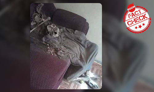 Viral Pic Of A Skeleton Not Of Elderly Woman Viral Pic Of A Skeleton Not Of Elderly Woman
