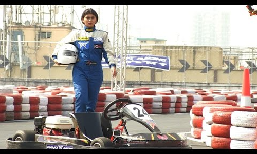 Racing Ahead: A Woman In A Mans World