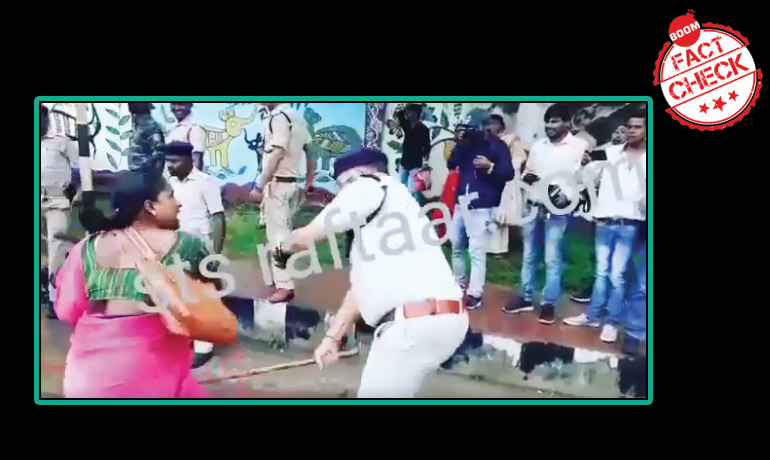 Video Of Lathicharge On Anganwadi Workers In Jharkhand Shared As Assam Video Of Lathicharge On Anganwadi Workers In Jharkhand Shared As Assam