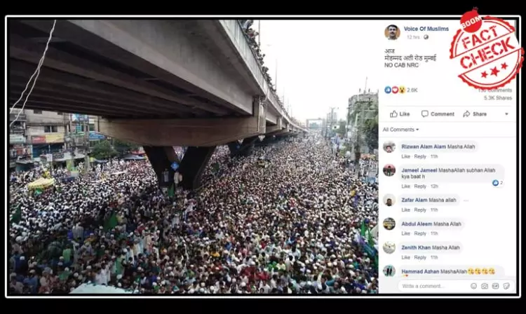 Sea Of Protesters At Mumbais Mohammed Ali Road? Not Quite