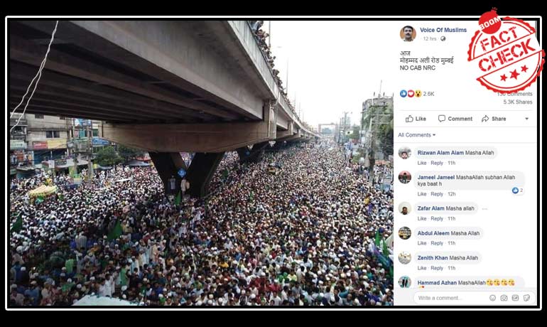 Sea Of Protesters At Mumbai Sea Of Protesters At Mumbai