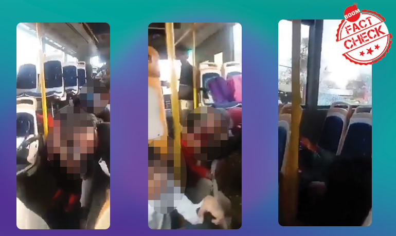School Bus Attacked During Padmaavat Protests Passed Off As Recent School Bus Attacked During Padmaavat Protests Passed Off As Recent