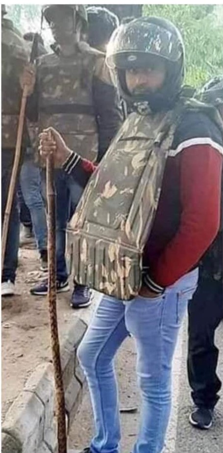 Photo of constable Arvind Kumar, as confirmed by Delhi police