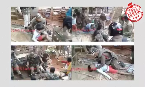 Assam Police Beating Up People Not Included In The NRC