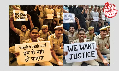 Cannot Lathi Charge Innocents Have Police Joined Protests?