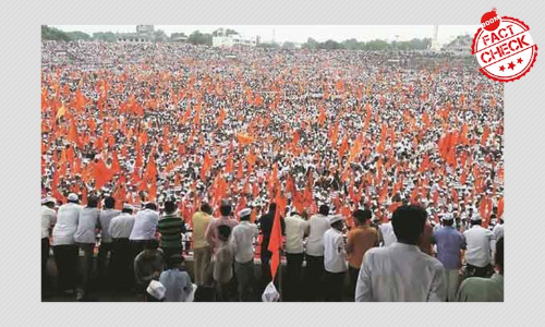 2016 Maratha Agitation Photo Resurfaces As Gathering In Support Of CAA