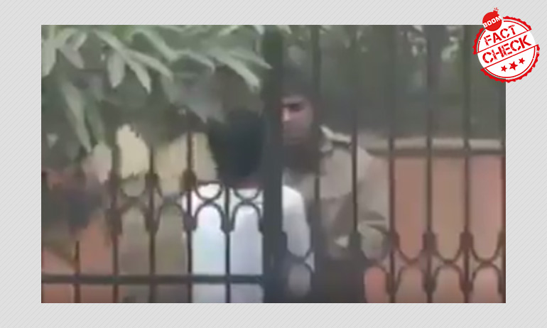 CAA Protests: 2014 Video Of Delhi Police Thrashing A Man Resurfaces CAA Protests: 2014 Video Of Delhi Police Thrashing A Man Resurfaces