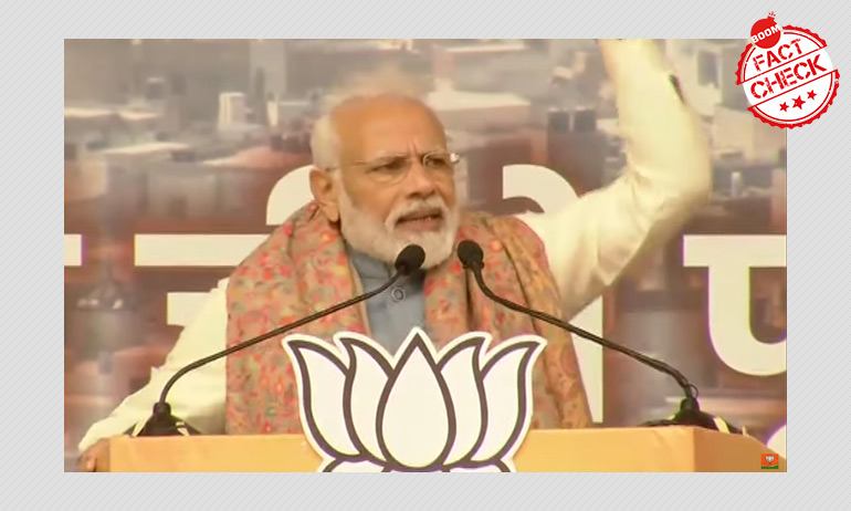 Misleading: PM Modi Misleading: PM Modi
