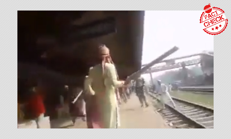 Vandalism Video From Bangladesh Falsely Shared As Kolkata Vandalism Video From Bangladesh Falsely Shared As Kolkata