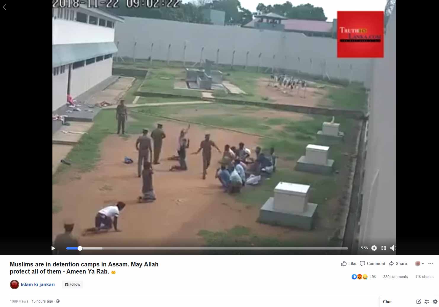 Screenshot of the video. Click here to view an archived version.