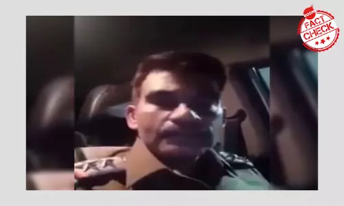 Man In Uniform Threatening Protesters Is Ex-Cop: Delhi Police