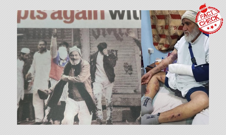 Maulana Beaten For Stone Pelting? No, They Are Not The Same Person Maulana Beaten For Stone Pelting? No, They Are Not The Same Person