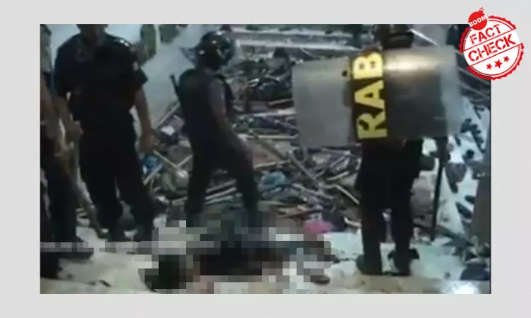 2013 Bangladesh Video Peddled As Police Crackdown In Assam