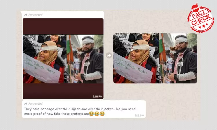 Did Anti-CAA Protesters Fake Injuries? A FactCheck.