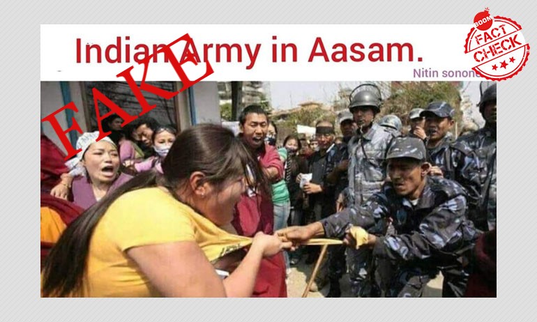 How A 12-Year Old Photo From Nepal Was Used To Target The Indian Army How A 12-Year Old Photo From Nepal Was Used To Target The Indian Army