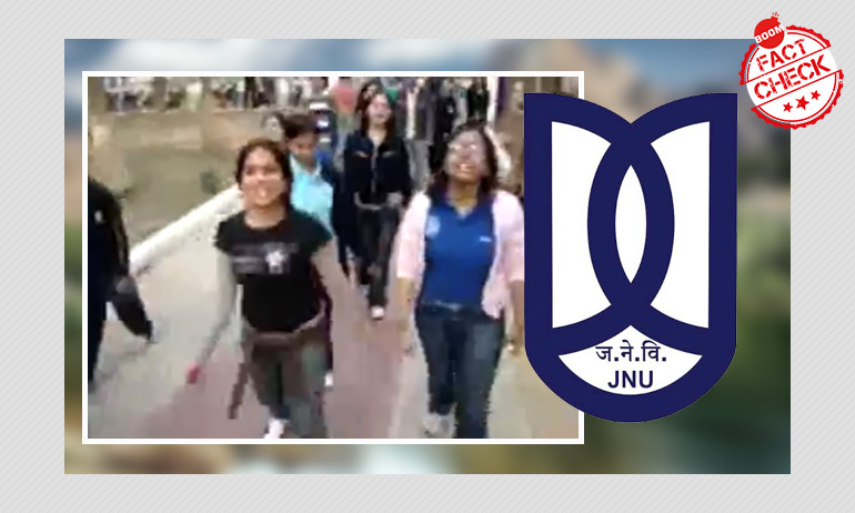 Does This Video Show JNU Students Chanting Expletives On Campus? A FactCheck Does This Video Show JNU Students Chanting Expletives On Campus? A FactCheck