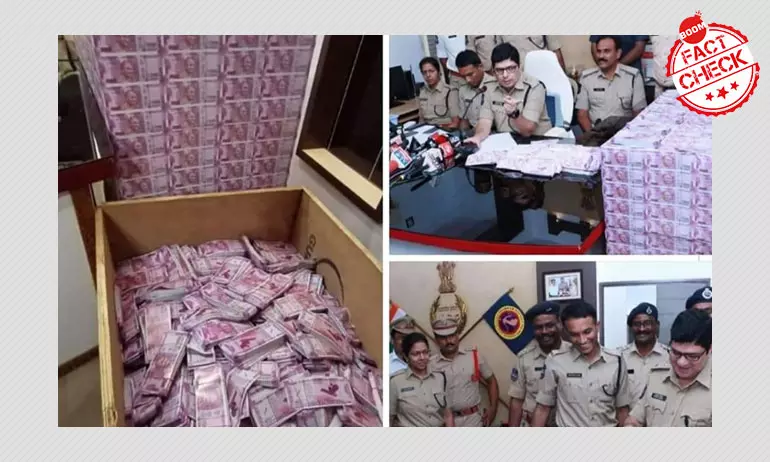 Was Fake Currency Seized From An RSS Supporters Car In Gujarat?