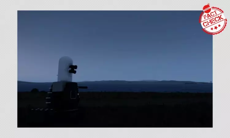 Video Game Footage Shared As US Shooting Down Iranian Missiles