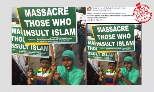 2012 Image Revived As Anti Citizenship Amendment Act Rally In Kolkata