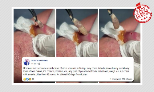 False: This Video Does Not Show Effects Of Coronavirus