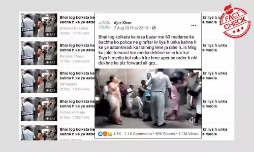 Old Video Of Madrasa Students Being Detained Revived With A Misleading  Claim