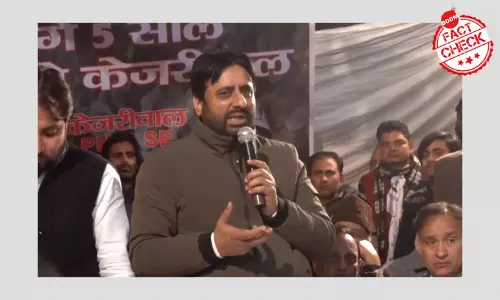False: AAP MLA Amanatullah Khan Said We Will Become Sharia