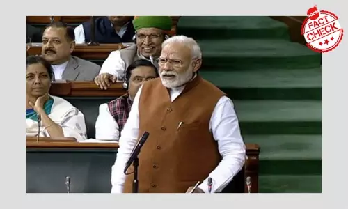 PM Modi Quotes Faking News To Target Omar Abdullah