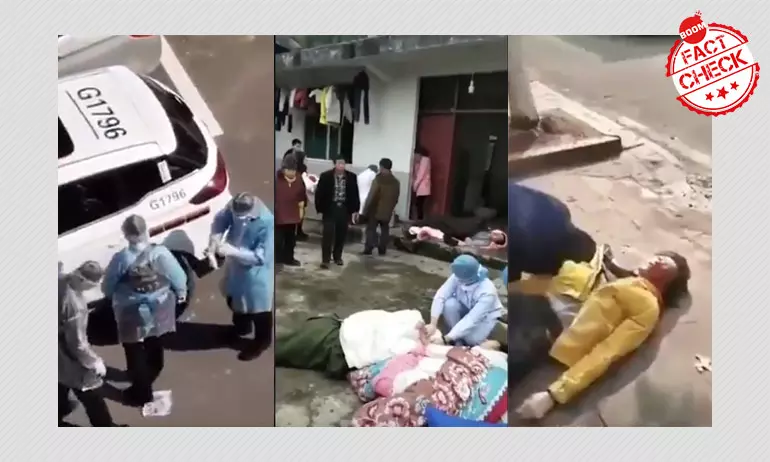 Video Shows Chinese Policemen Killing Coronavirus Patients? FactCheck
