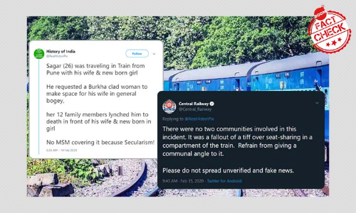 Lynching Incident Near Pune Goes Viral With Fake Communal Twist Twitter handle History of India