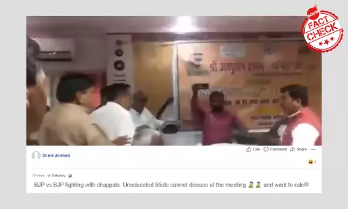 2019 Video Of BJP Leaders Thrashing Each Other Revived