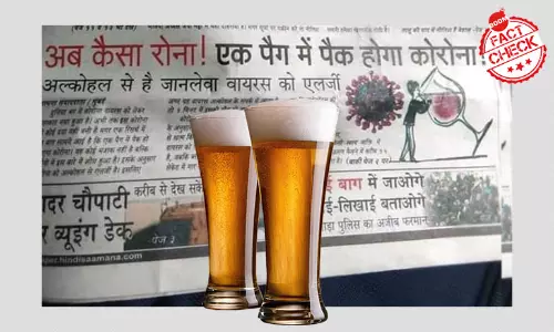 Does Drinking Alcohol Prevent Coronavirus?