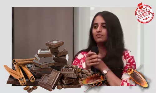 Viral Video About Cockroaches Allowed In Chocolates Is Misleading