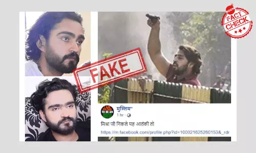 No, Delhi Violence Gunman Is Not Anurag Mishra