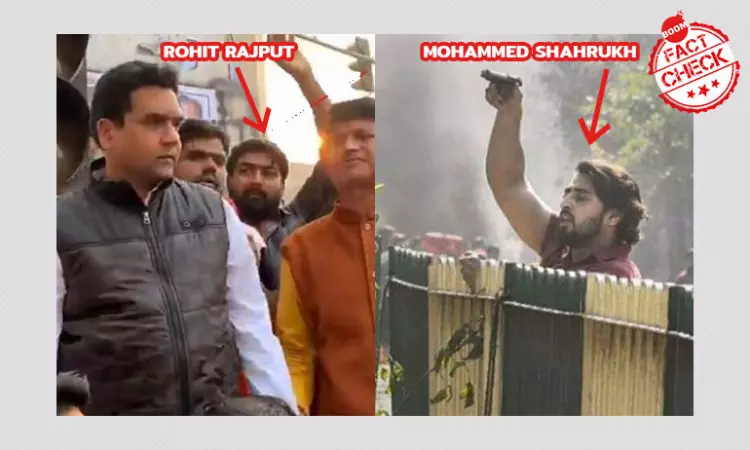Photo Of Kapil Mishras Supporter Falsely Shared As Delhi Violence Gunman