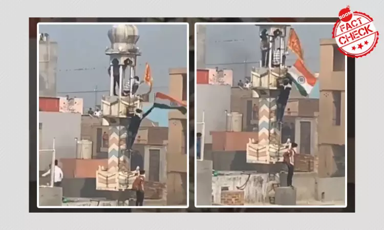 Video Of Mosque Vandalised In Delhis Ashok Nagar Is Not Fake News