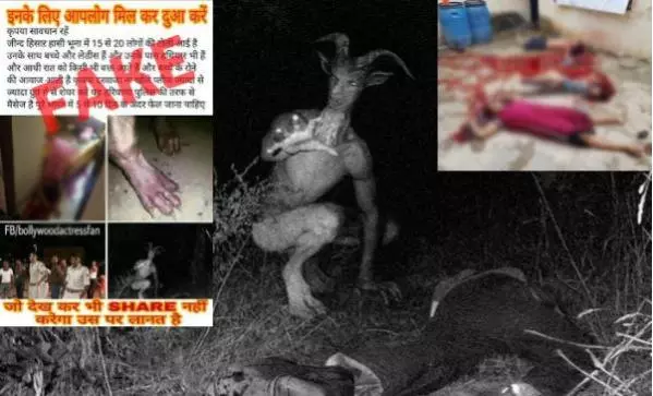 Violent Goatman Hoax Makes A Comeback, This Time In Haryana