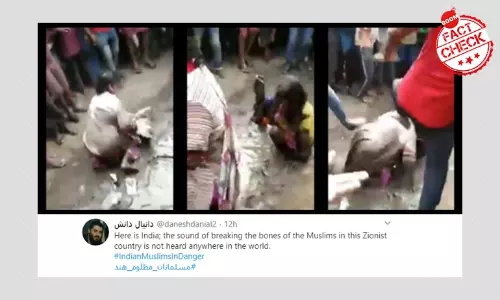Mob Attack Video From Bihar Revived With Communal Spin