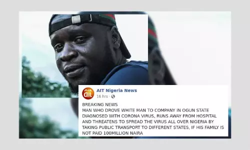 Nigerian Driver Threatening To Spread Coronavirus Across The Country?