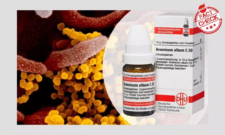 Does Homeopathic Medicine Arsenicum Album 30 Prevent Coronavirus? A Fact Check