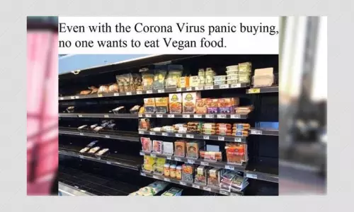Vegan Food Shelf Untouched In Panic Buying Post Coronavirus Outbreak?