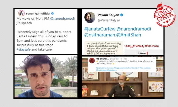 How Celebs Amplified Misinformation Around Janta Curfew