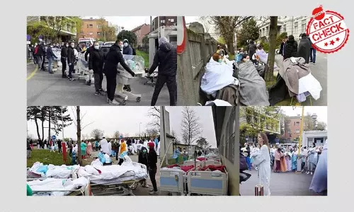 Croatia Earthquake Pics Peddled As Italy Overwhelmed With COVID-19 Patients