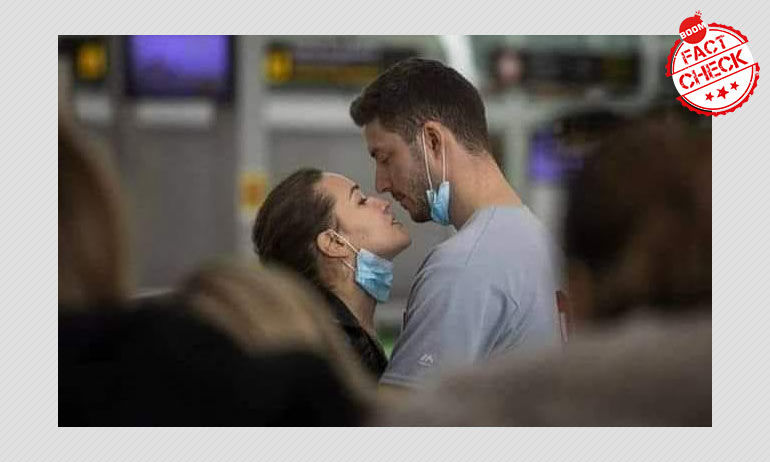 COVID-19: Couple Photographed At Spain Airport Shared As Deceased Italian Doctors COVID-19: Couple Photographed At Spain Airport Shared As Deceased Italian Doctors