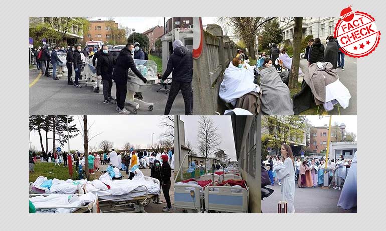 Croatia Earthquake Pics Peddled As Italy Overwhelmed With COVID-19 Patients Croatia Earthquake Pics Peddled As Italy Overwhelmed With COVID-19 Patients