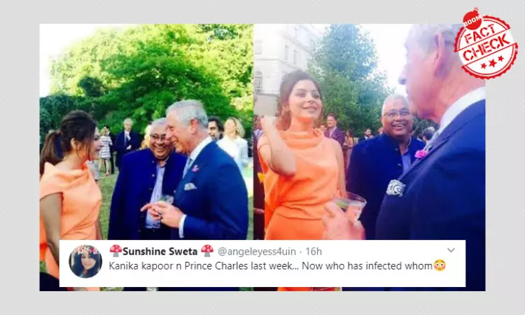Coronavirus: Dated Photos Of Kanika Kapoor Meeting Prince Charles Surface With False Claim