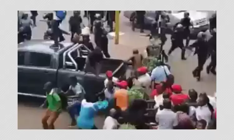 Corona Outbreak: Did Zimbabwe Police Beat Up Churchgoers?