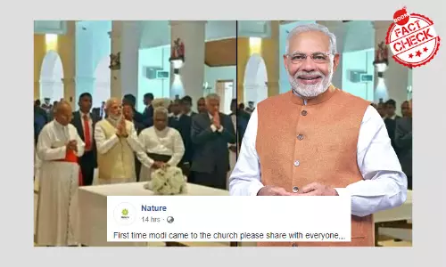 PM Modis 2019 Visit To Sri Lanka Church Shared As Recent