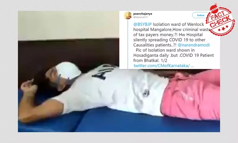 COVID-19: Video Of Patient Gasping For Breath Falsely Linked To India