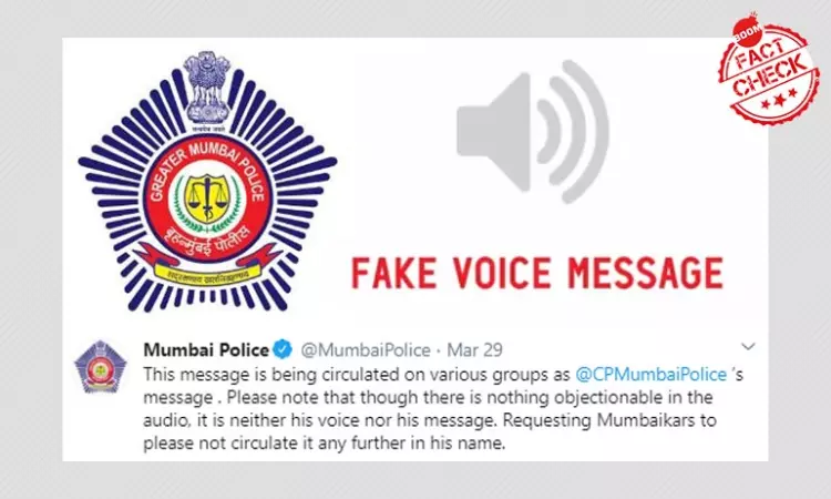 Mumbai Police Call Out WhatsApp Audio Clips Going Viral In Its Name.