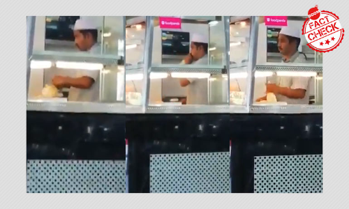 Video Of Eatery Staff Blowing Into Food Packets Is Not From India
